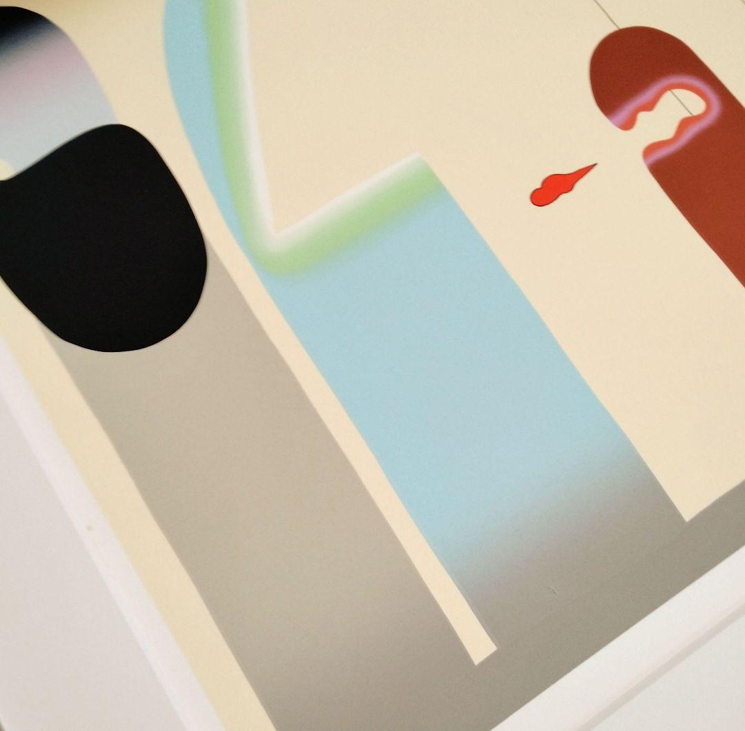 ☆ 元永定正 特大シルクスクリーン