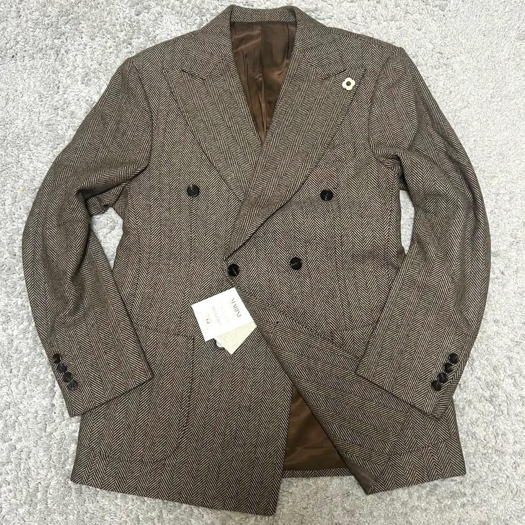 ゲ*ー様 新品未使用 MARINI ダブルブレスト ジャケット