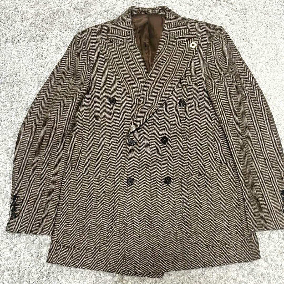 ゲ*ー様 新品未使用 MARINI ダブルブレスト ジャケット