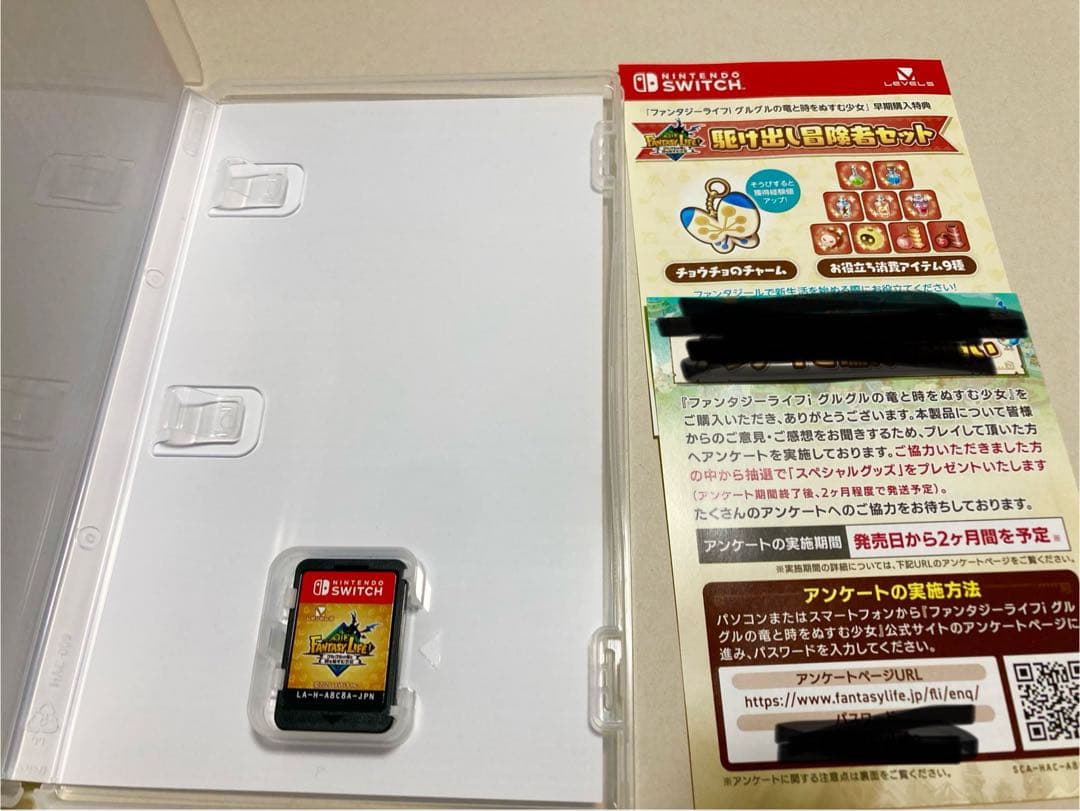 Switch ファンタジーライフ i グルグルの竜と時をぬすむ少女　特典つき