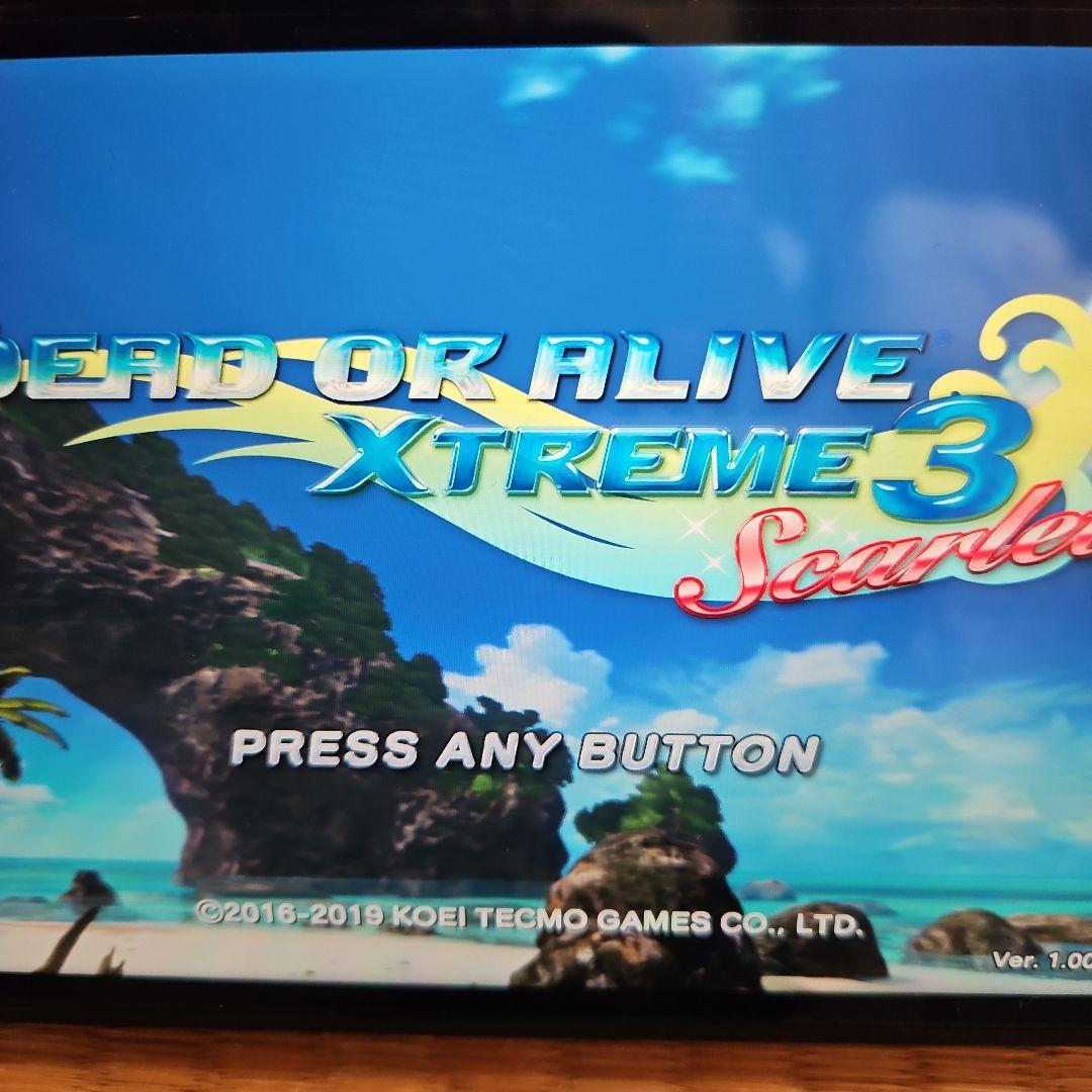 Nintendo Switch DEAD OR ALIVE Xtreme3 Scarlet