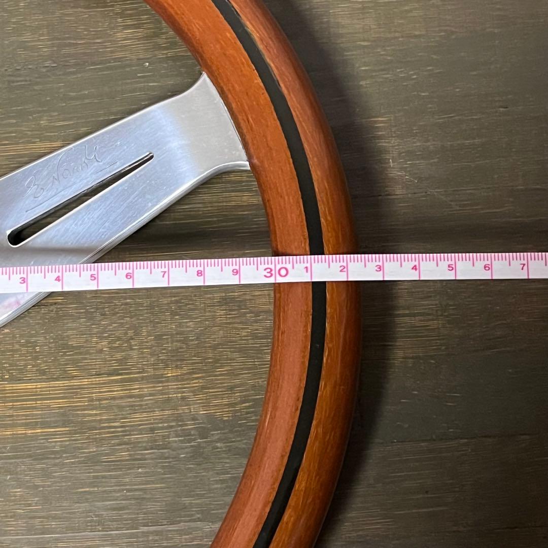 希少 ナルディ クラシック　Φ32.5 ウッドステアリングホイール 3スポーク