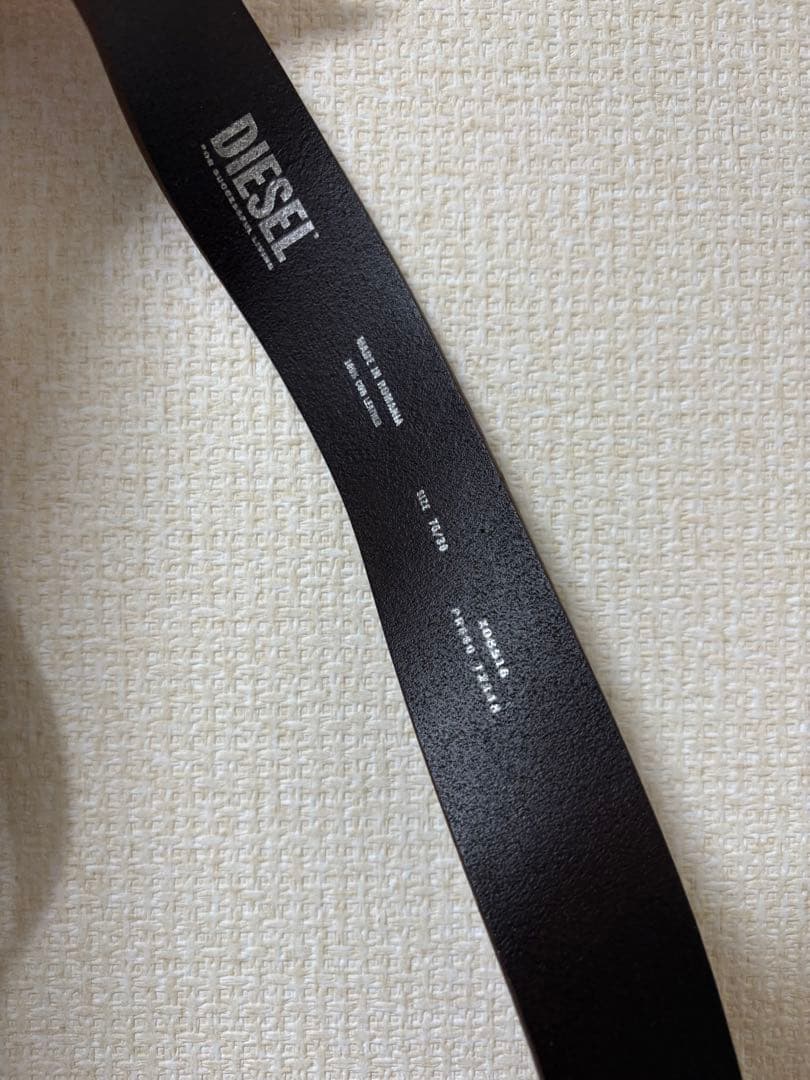 DIESEL レザーベルト　即日発送可