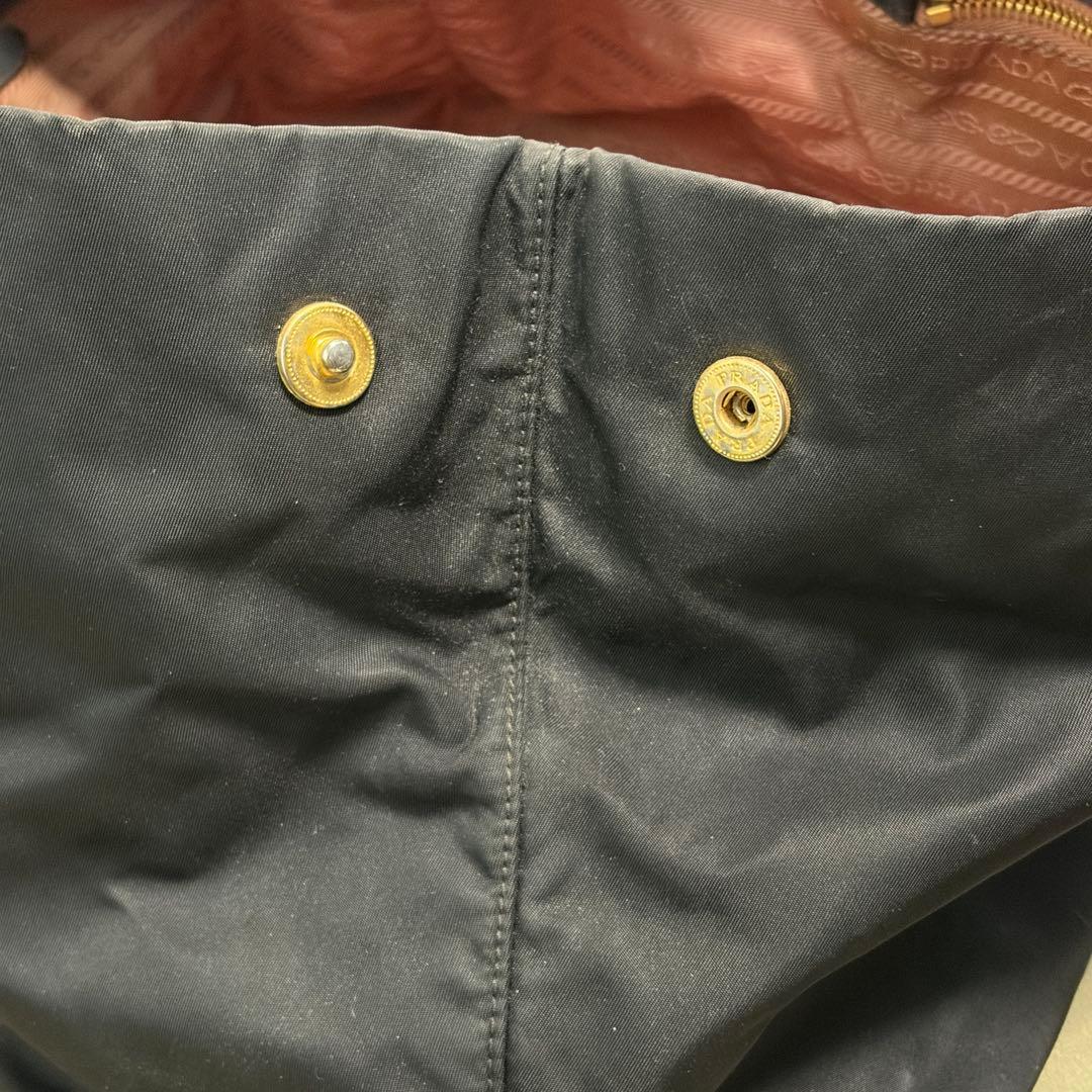 プラダ PRADA TESSUTO FIOCCOナイロン トートバッグ 黒