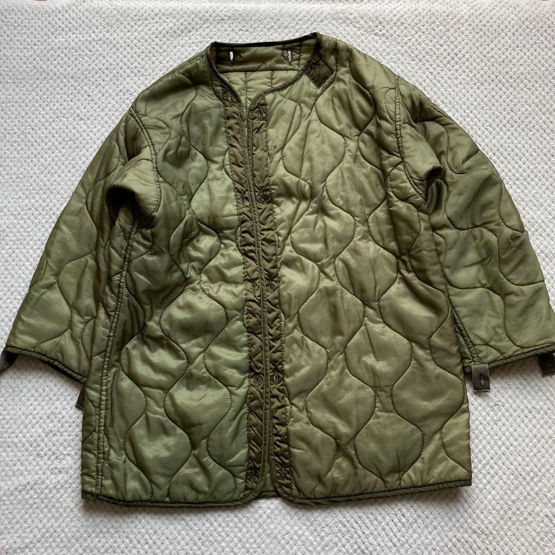 ツートンカラー! XSサイズ 80s M65 フィッシュテールパーカー ライナー