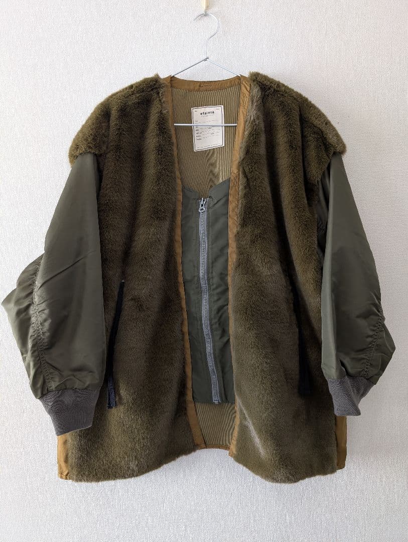 etsintä ファー切替ジャケット