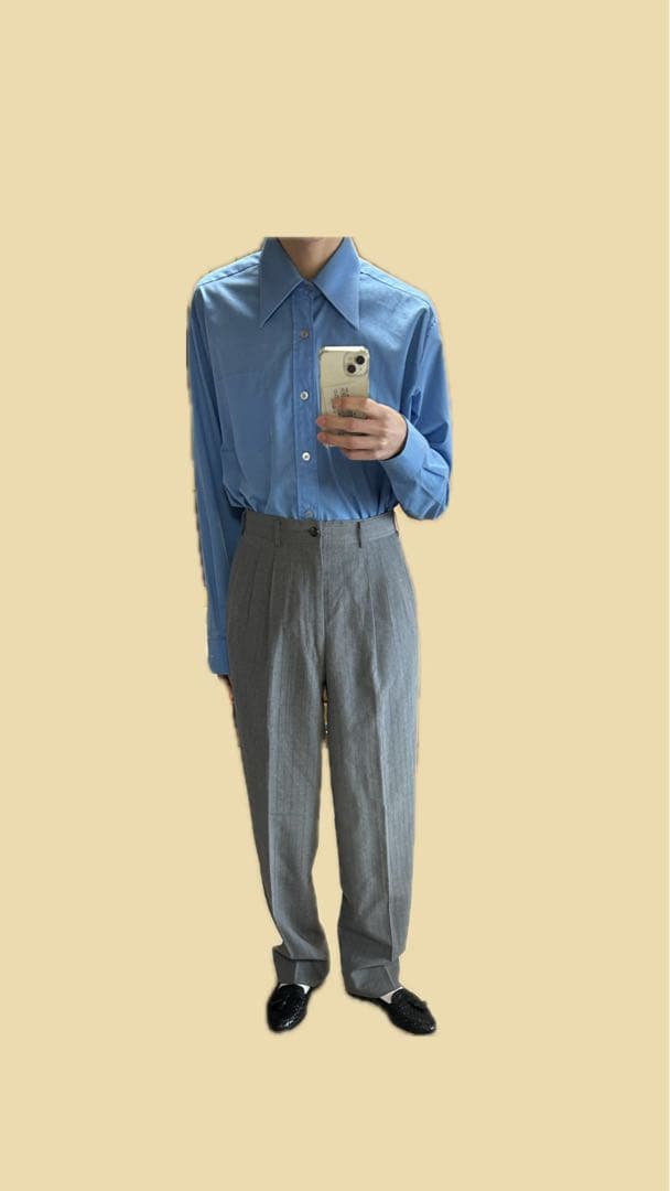 COMME des GARCONS HOMME ウール　スラックス　田中オム