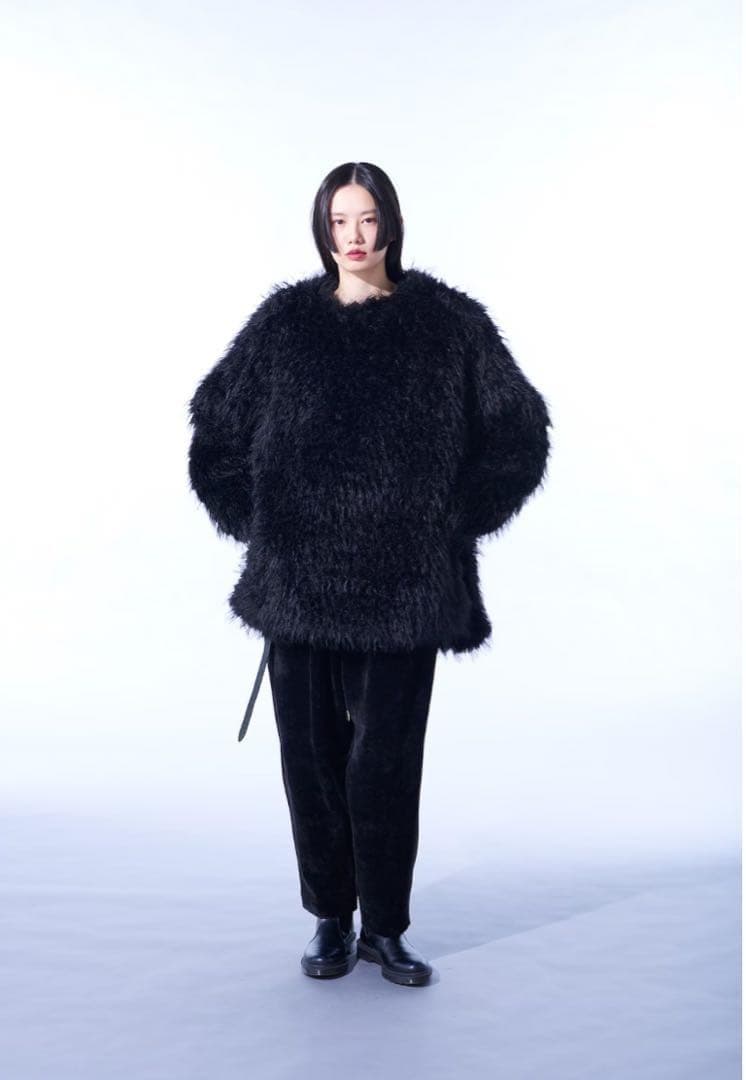 【ヨウジヤマモト】S'YTE ファープルオーバー 黒 M ビックシルエット