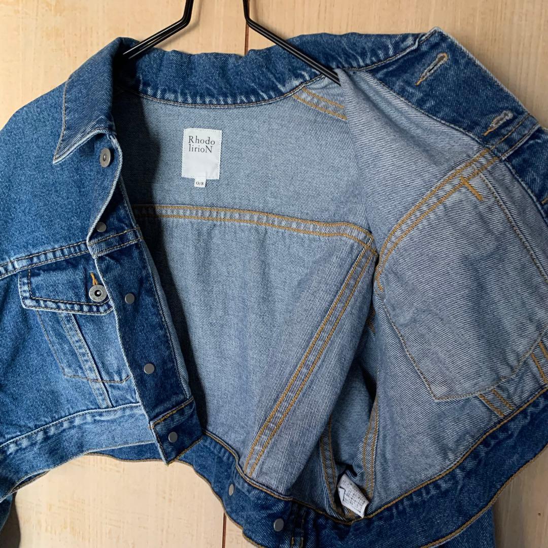 a ロドリリオン　RhodolirioN ショートデニムジャケット