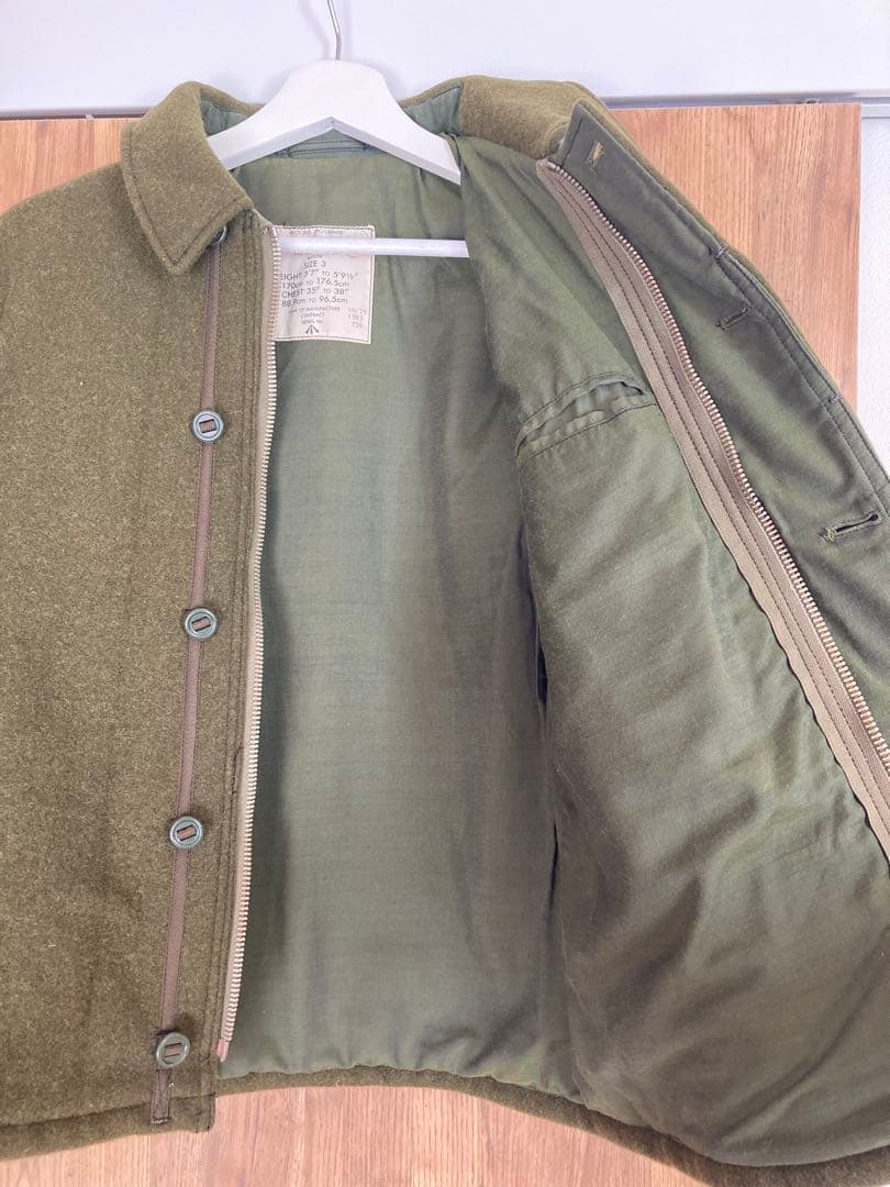 vintage ファイヤーマンジャケット（ウール製）　S