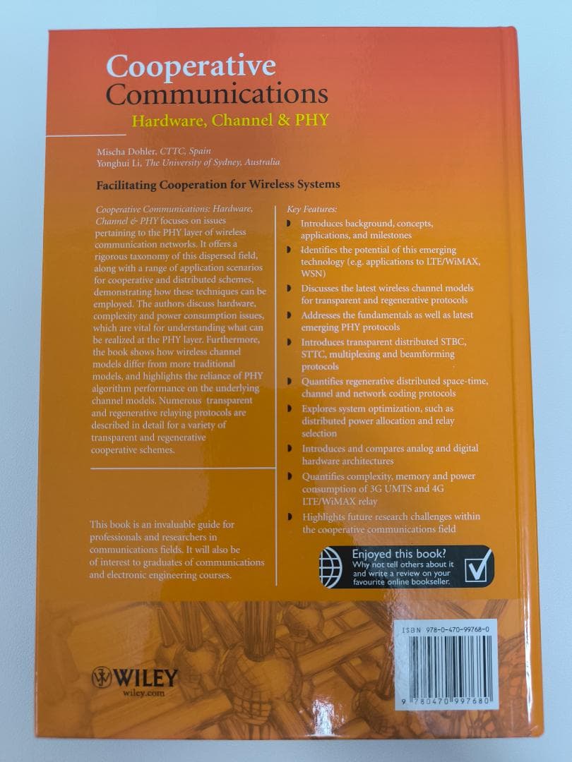 【美品】Cooperative Communications ハードカバー