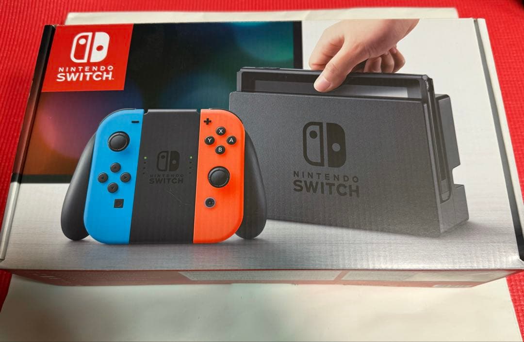 Nintendo Switch 本体 青/赤 純正Proコントローラー付き