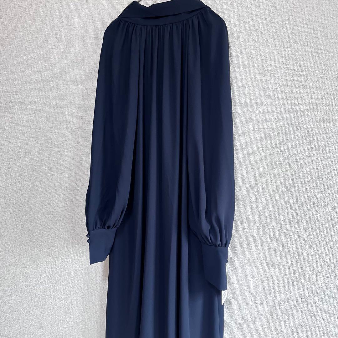 新品　人気完売　ヴェルメイユ パー イエナ　24aw 2wayボウタイワンピース