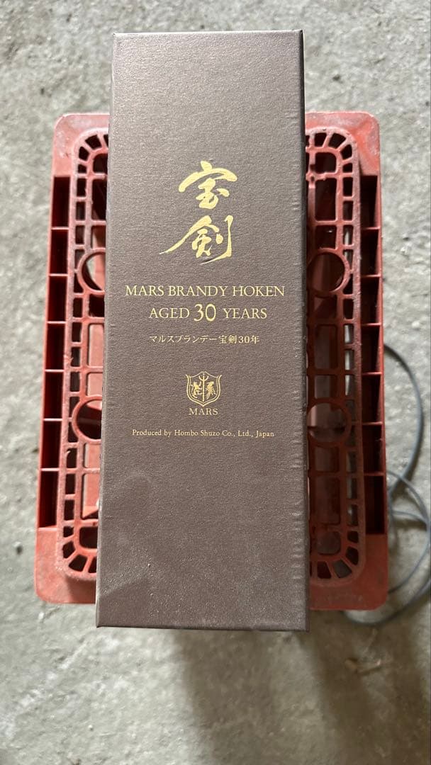 マルスブランデー　宝剣1987　30年　500ml　[箱入]