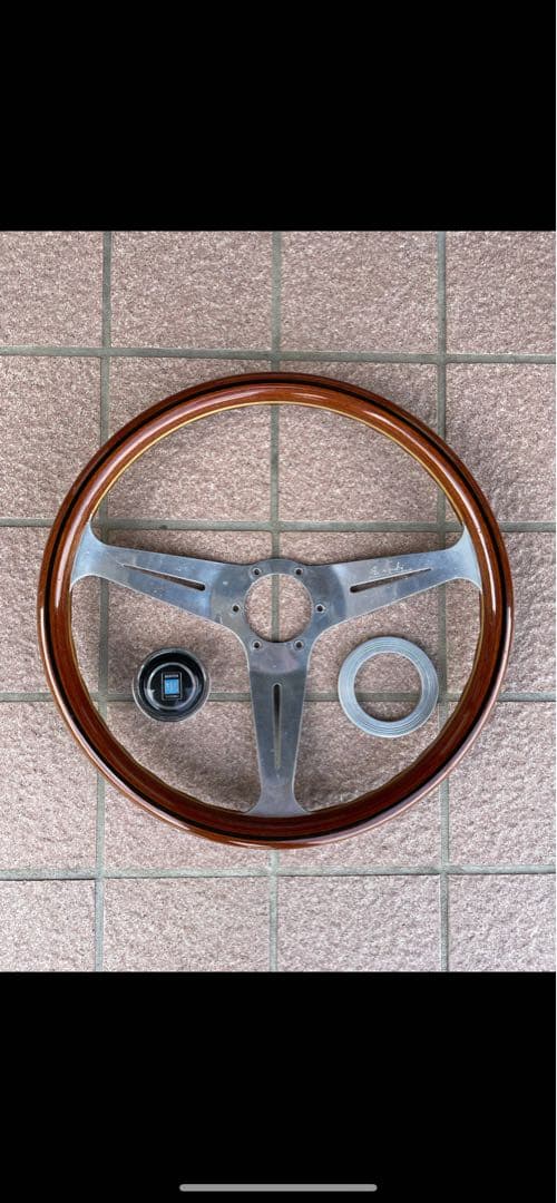 【美品】ナルディ 1977年製造 ステアリングホイール
