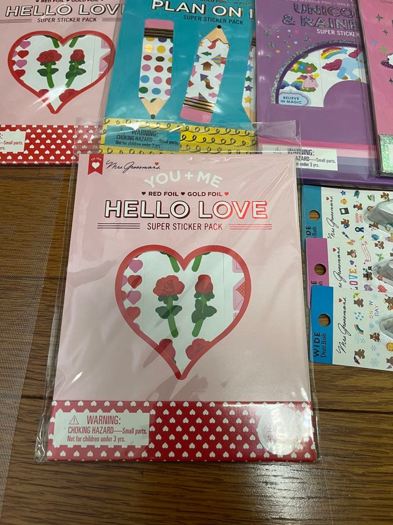 Mrs. Grossman's マスキングテープ・ステッカーセット