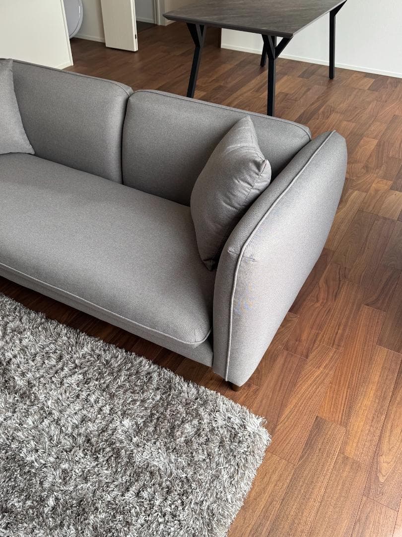 ◆paranoear◆モデル展示 未使用品 ３人掛けソファ ファブリック