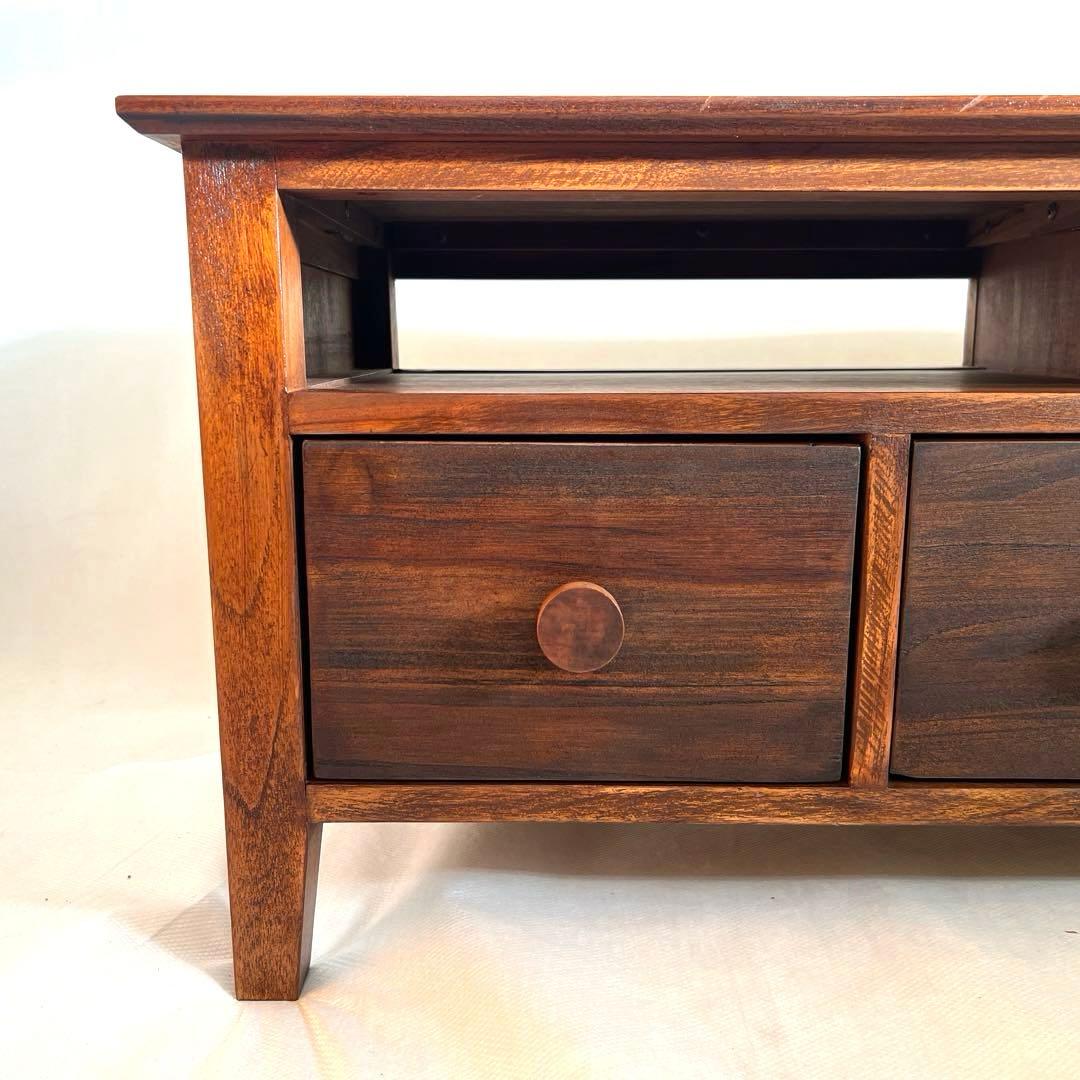 木製テレビ台・AVラック・W148cm 引き出し付き