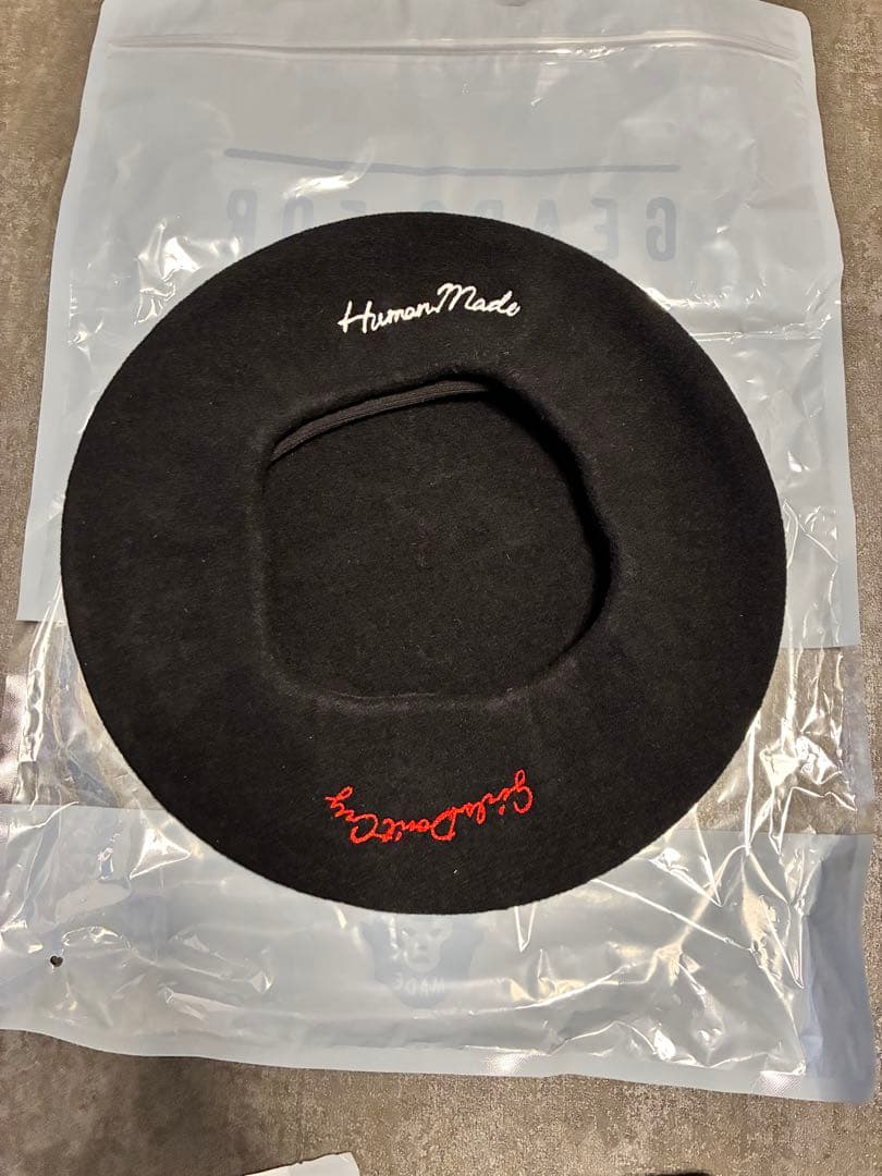 Human Made x Girls Don't Cry ベレー帽 ブラック