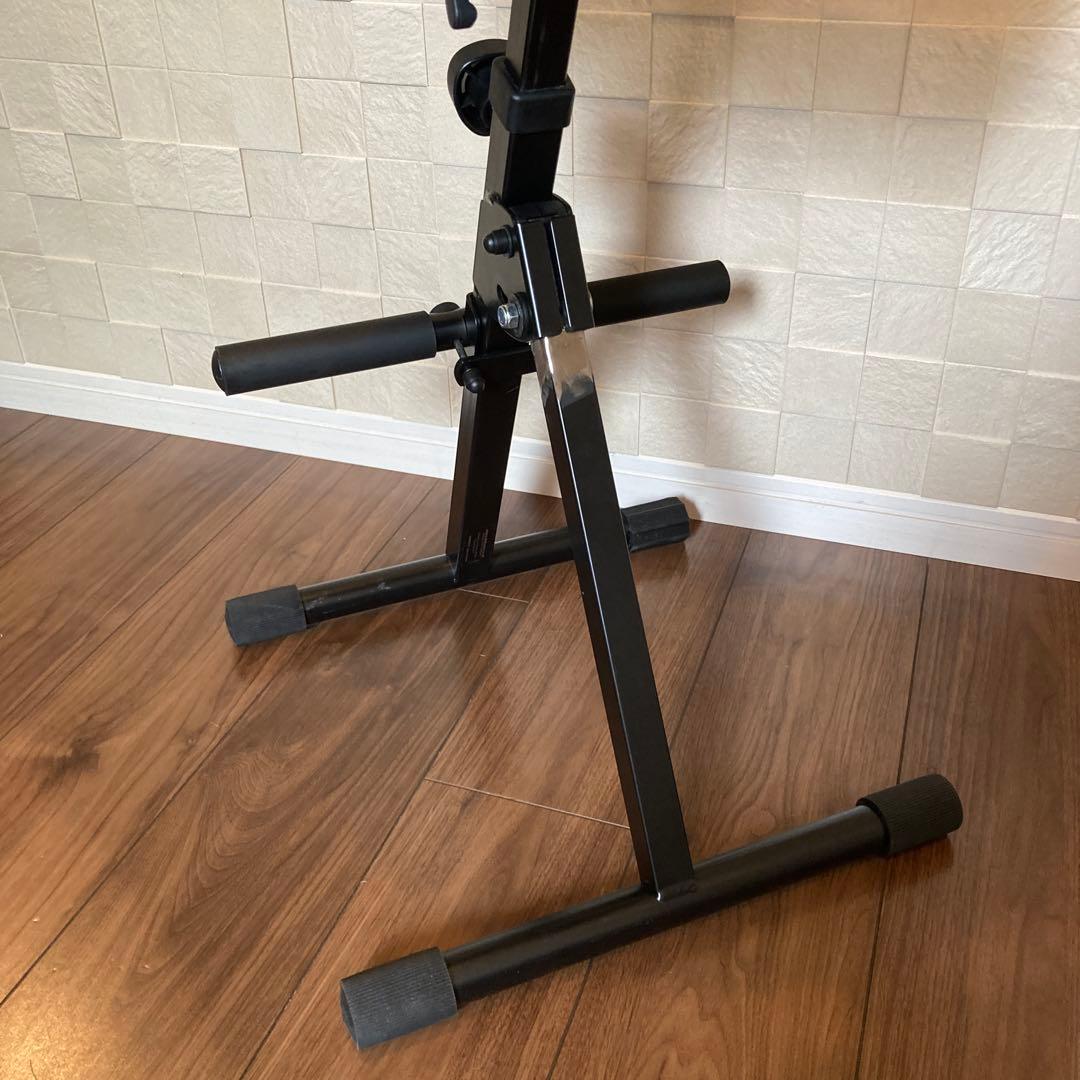 K&M 演奏者用 スツール 空圧式 布製 バックレスト16046 14033