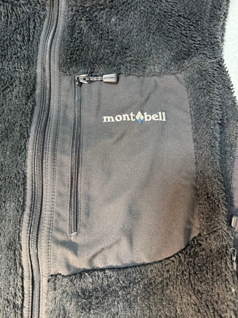 ミノティン様　mont-bell クリマエアベスト フリースベスト ブラック