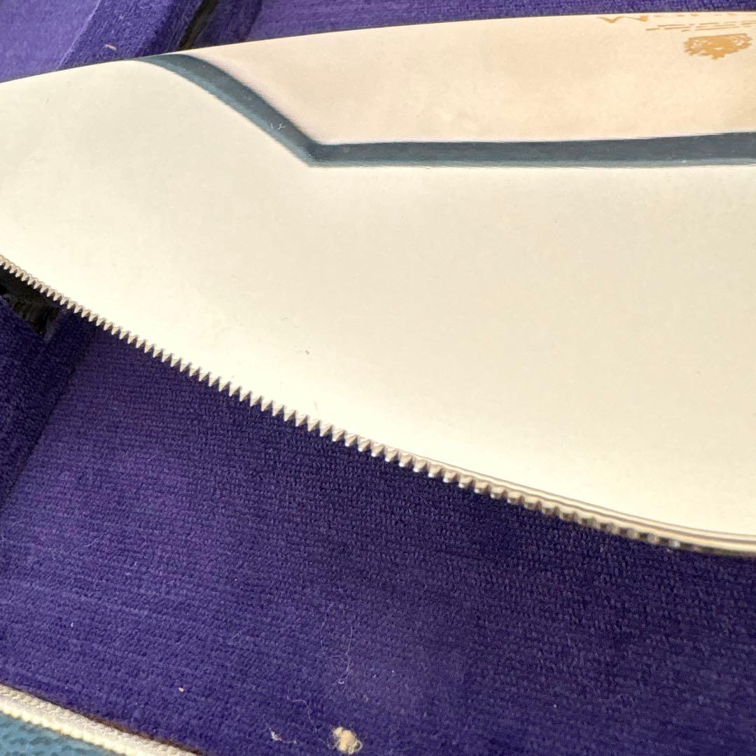 マッピン&ウェッブ　ケーキサーバー&フォーク6本　銀仕上げ　マッピンプレート