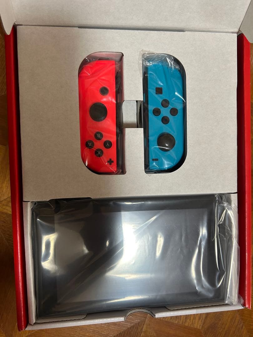 【新品未使用】Nintendo Switch ネオンブルー/ネオンレッド 本体