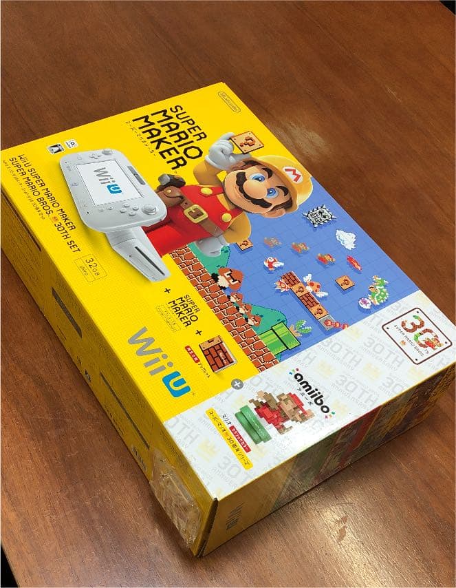 Wii U スーパーマリオメーカー スーパーマリオ30周年セット