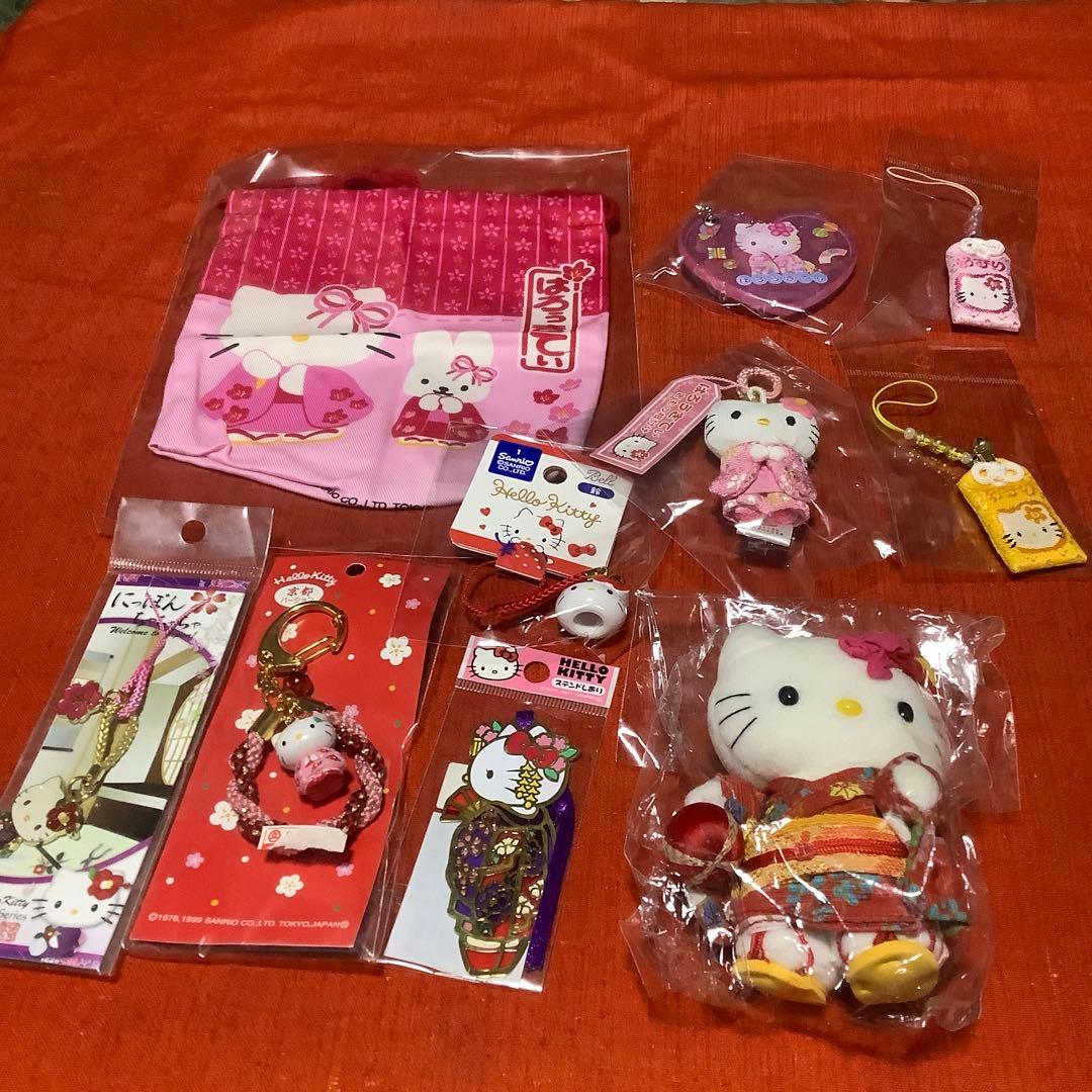 サンリオハローキテイ和柄グッズ10点セット