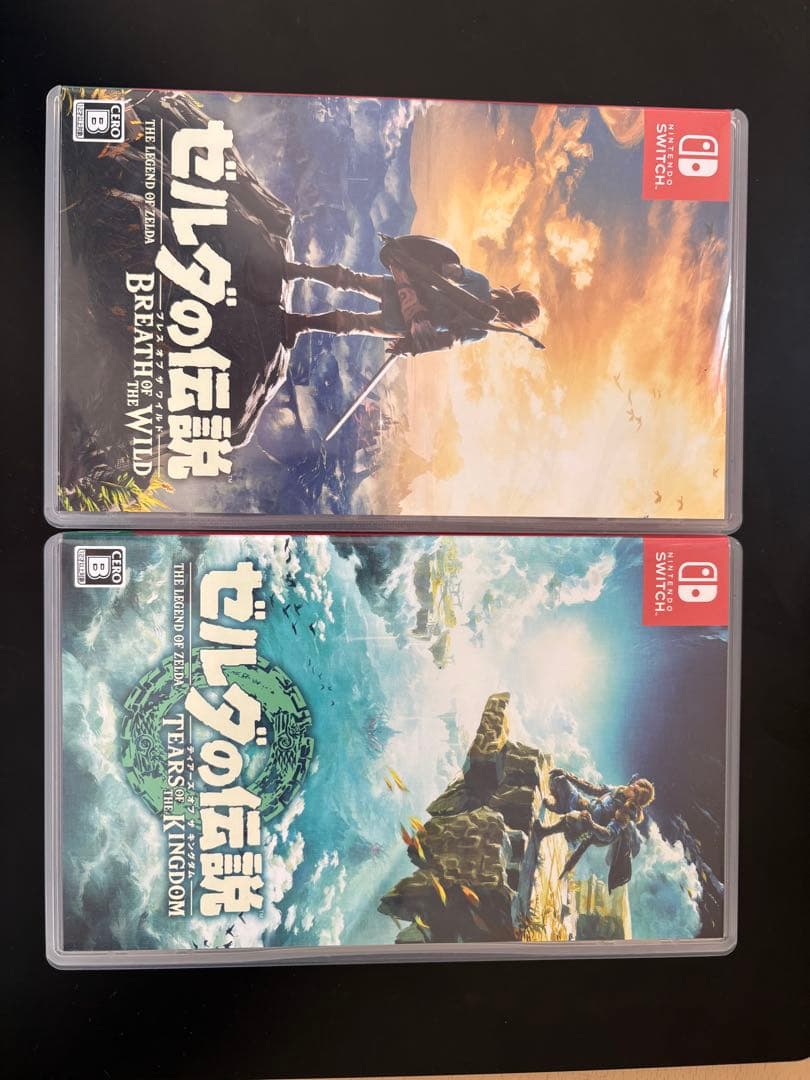 ゼルダの伝説ブレスオブザワイルド・ティアーズオブザキングダム　セット