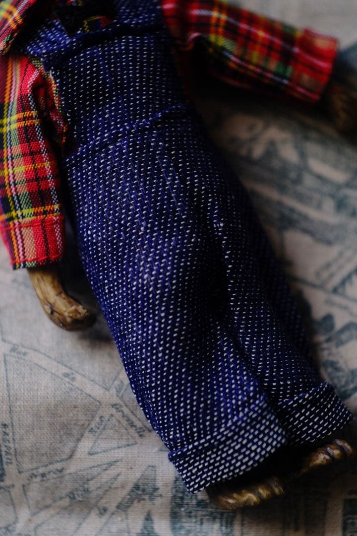 ヴィンテージ オーナメント チャイナヘッドドール ビスクドール クリスマス