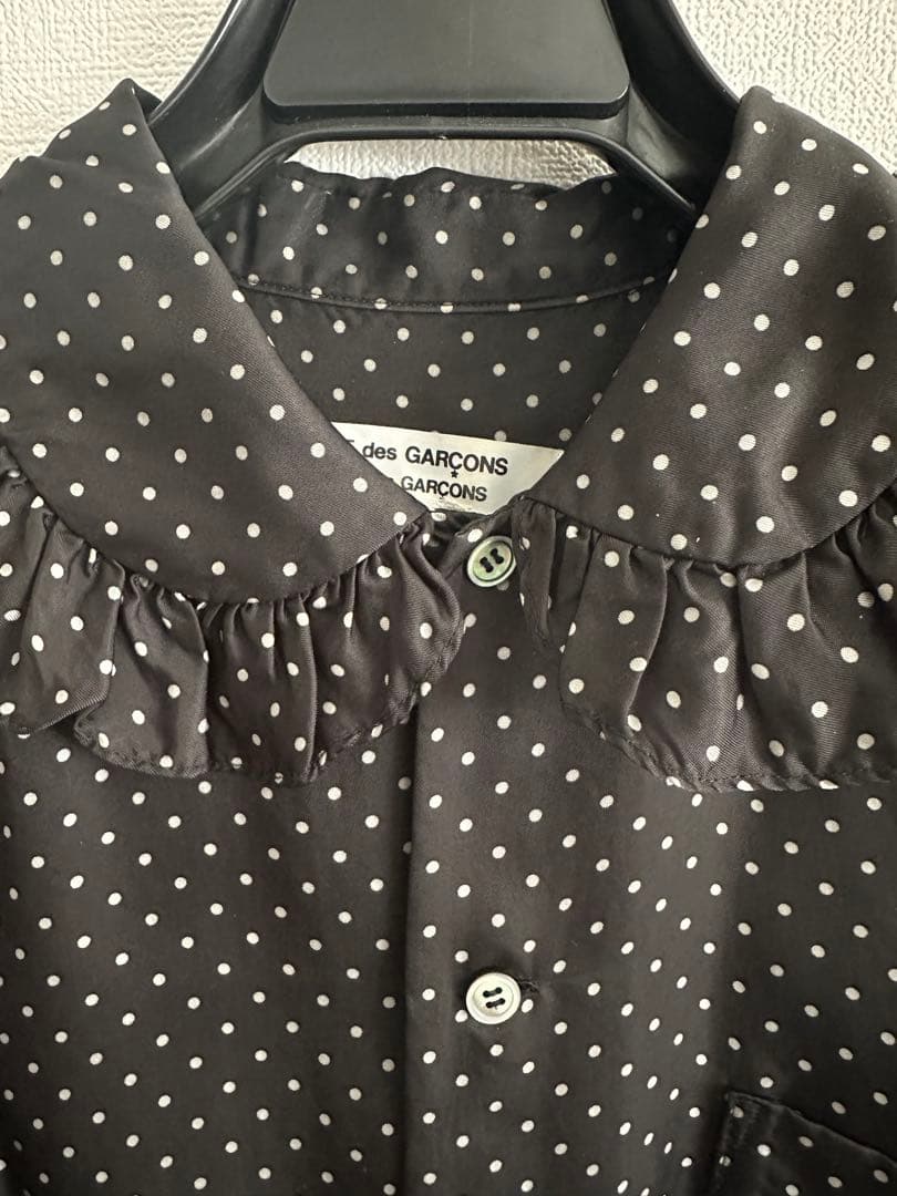 丸襟フリルブラウス コムコム COMME des GARCONS