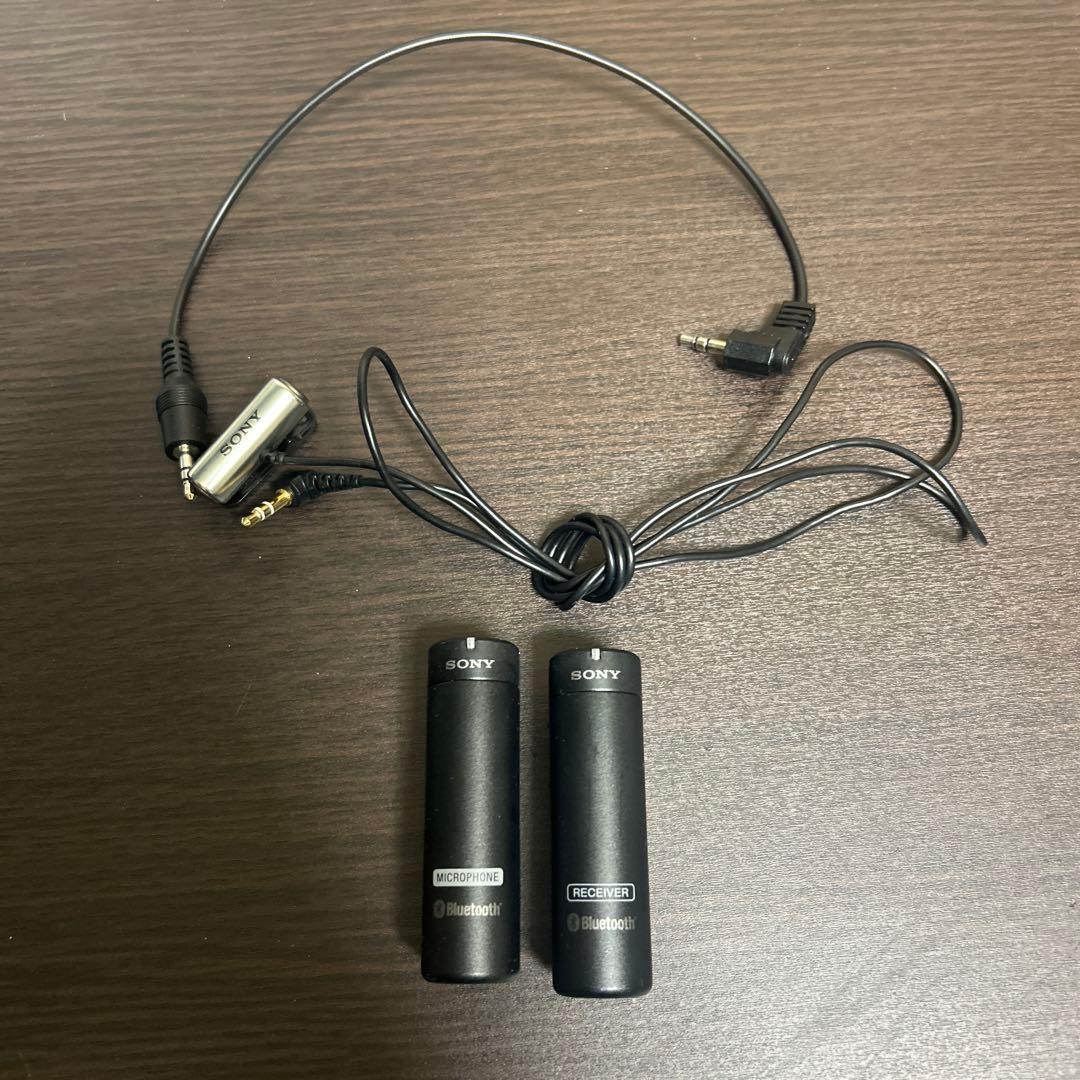 ソニー ワイヤレスマイクホン　ECM-AW4　ECM-CS3 中古