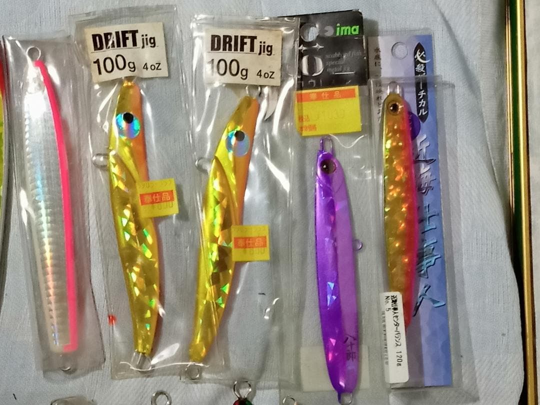 メタルジグ まとめ売り 大量 100点以上 80〜150g ダイワ ブリス 等