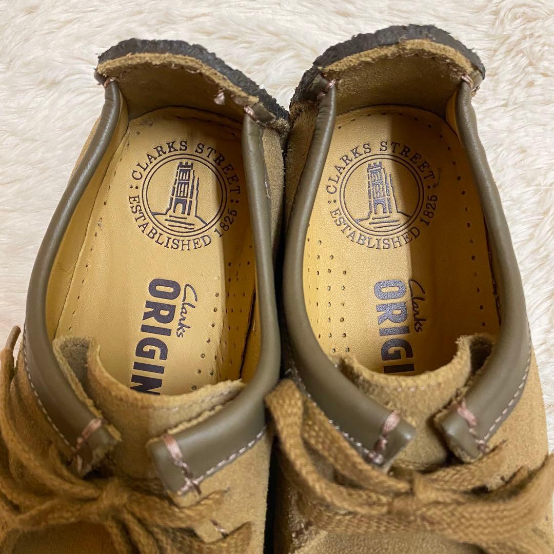 ちっち　クラークス ナタリー　ベージュ　クレープソール　レザー　モカシン
