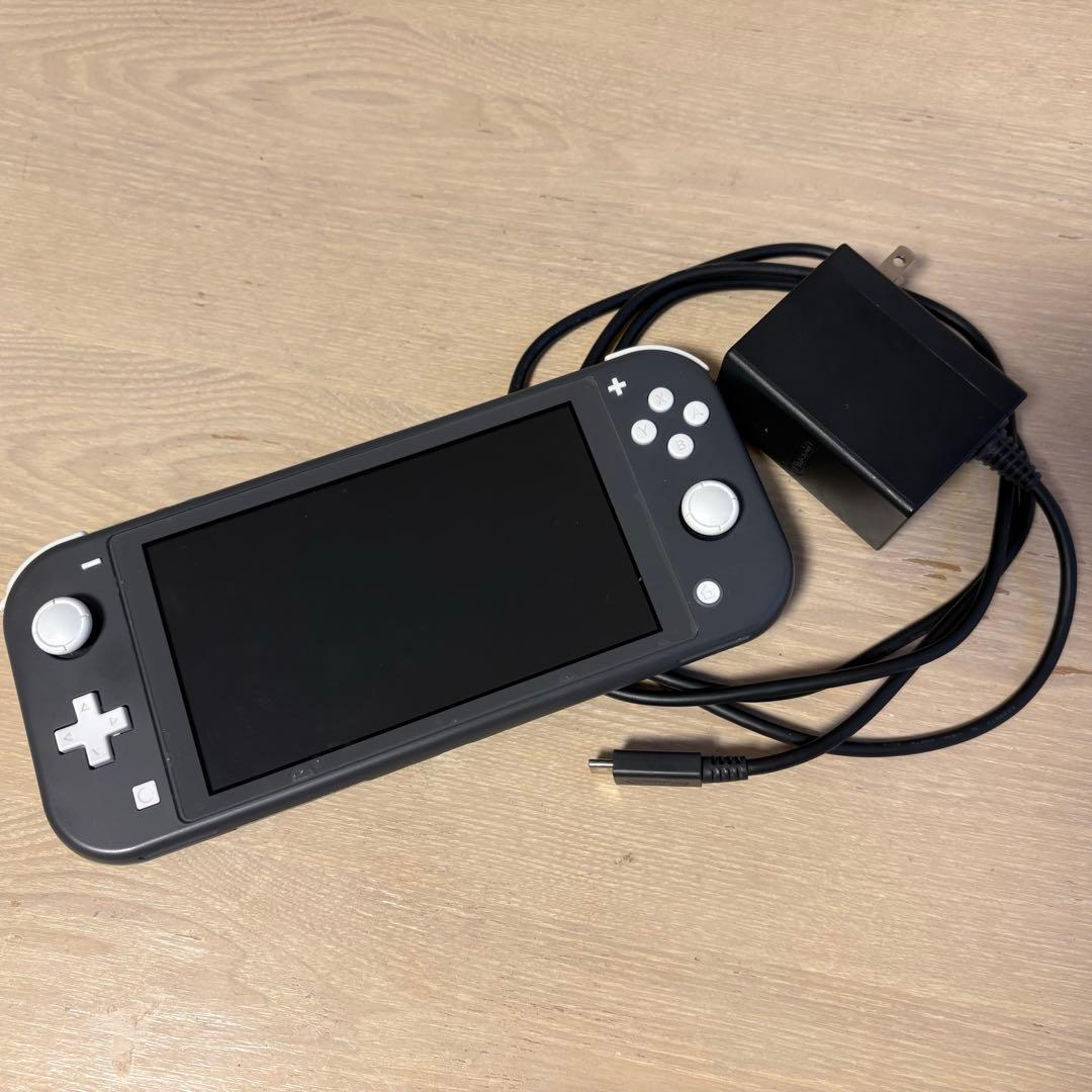 【ジャンク品】Nintendo Switch Lite グレー (箱無し)