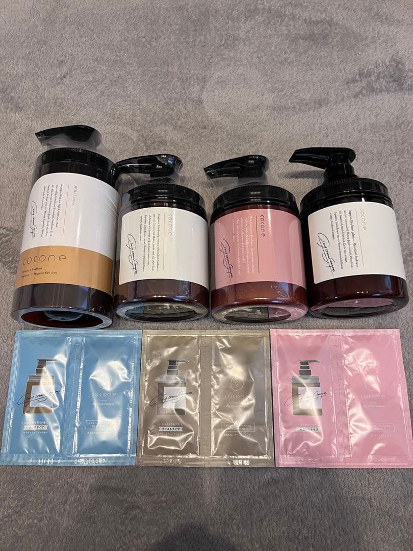 cocone シャンプー & トリートメント 4本セット