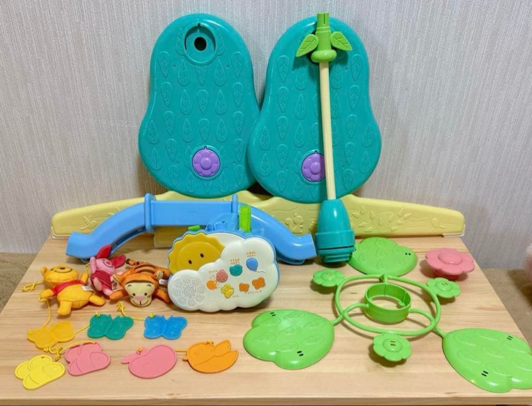 【極美品】タカラトミー 6WAYジムにへんしんメリー くまのプーさん