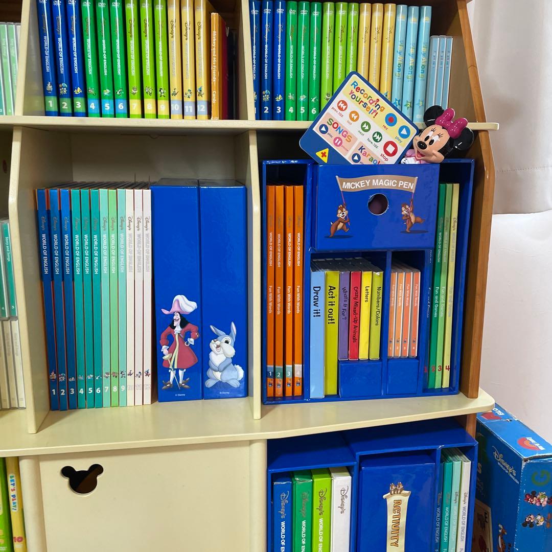 2014年　DWE ディズニー英語システム　ほぼフルセット