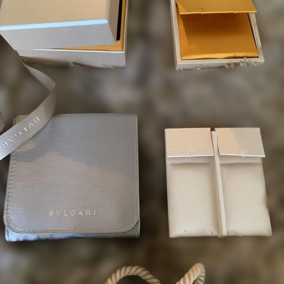 BVLGARI ピアス　空箱セット