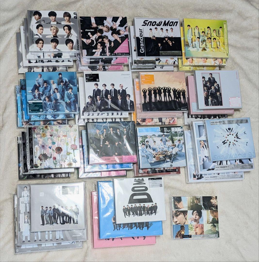 ろ*こ様 【未使用に近い】Man シングル アルバム まとめ売り 43枚