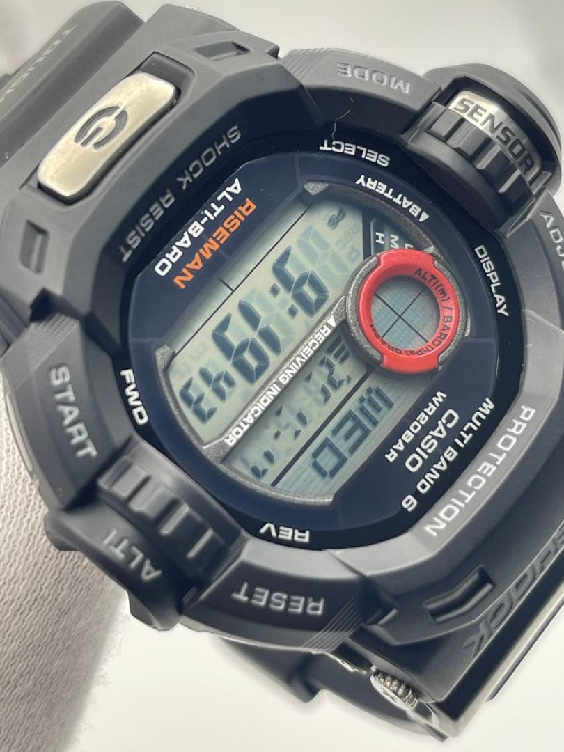 極美品 RISEMAN GW-9200J-1JF 黒G-SHOCK ライズマン