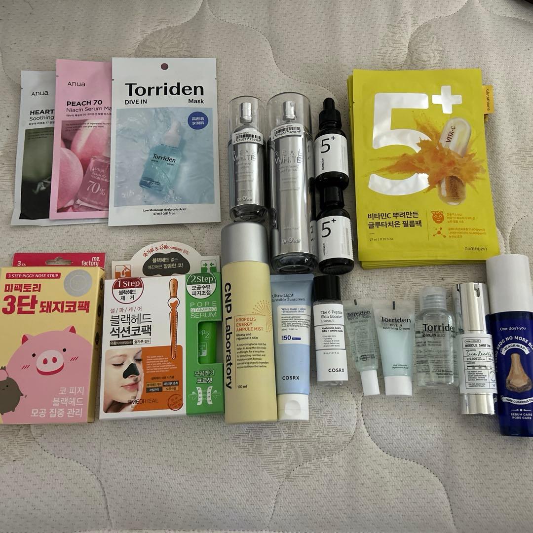 韓国スキンケアまとめ売り