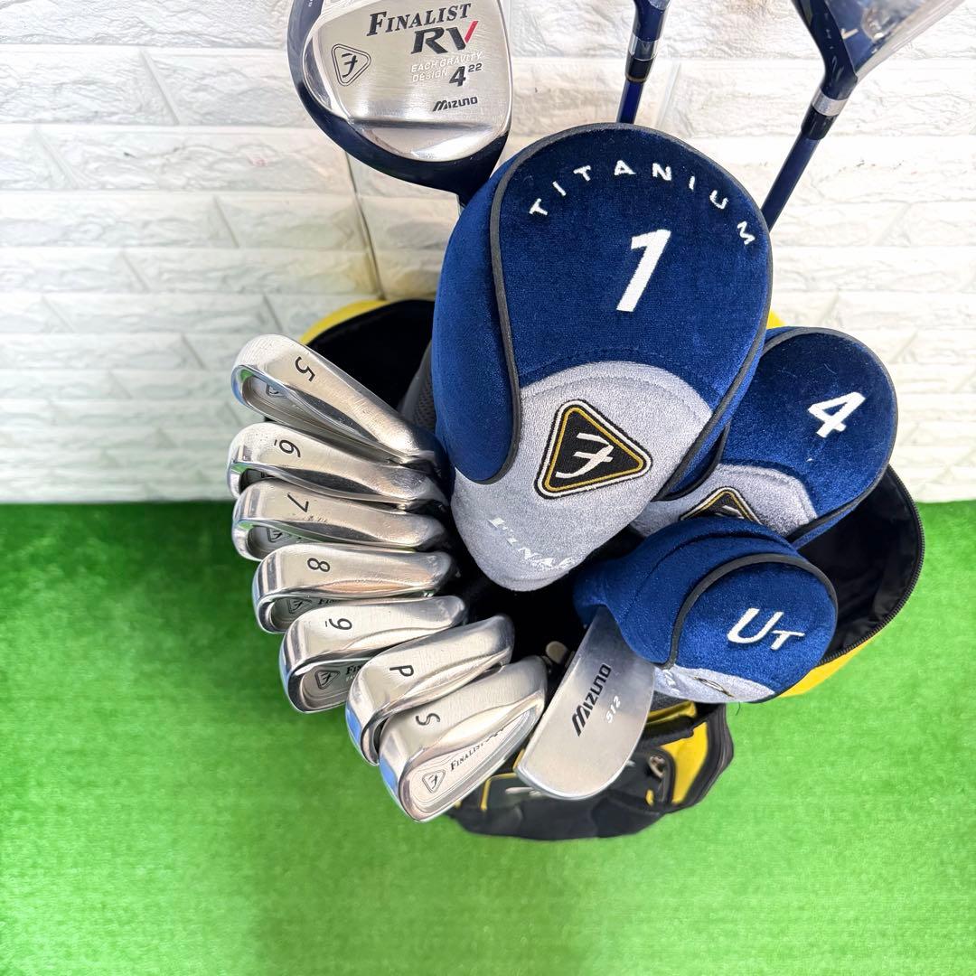 ゴルフセット　豪華　Mizuno FINALIST RV 飛距離抜群　すぐ使える