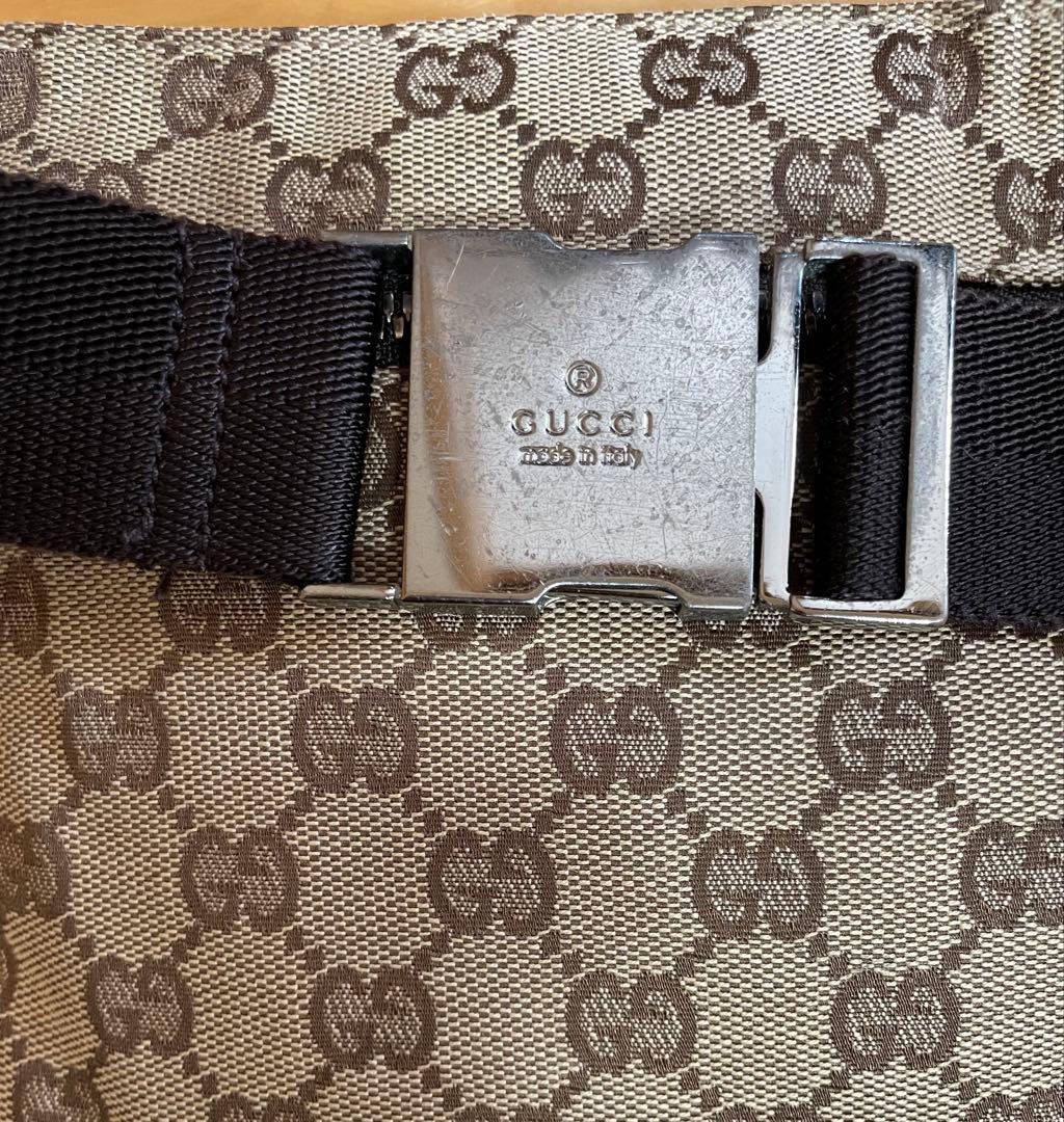 グッチ GGキャンバス ウエスト ボディバッグ