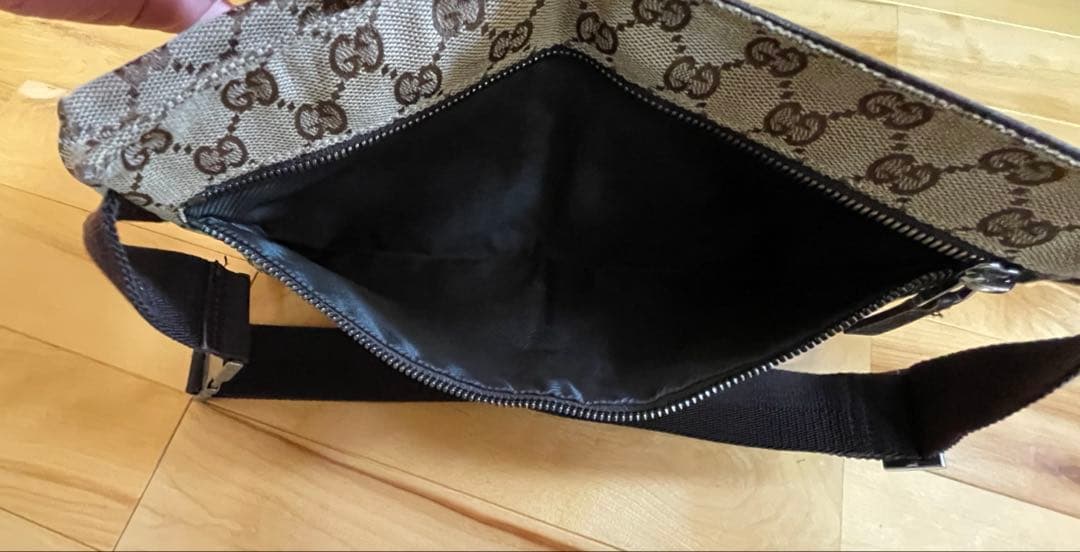 グッチ GGキャンバス ウエスト ボディバッグ