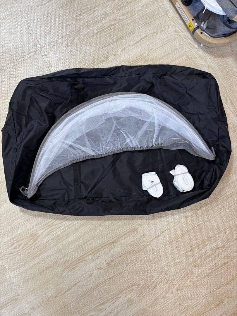 あみ　　　2023年式　HZDMJ ベビーベッド　折りたたみ式