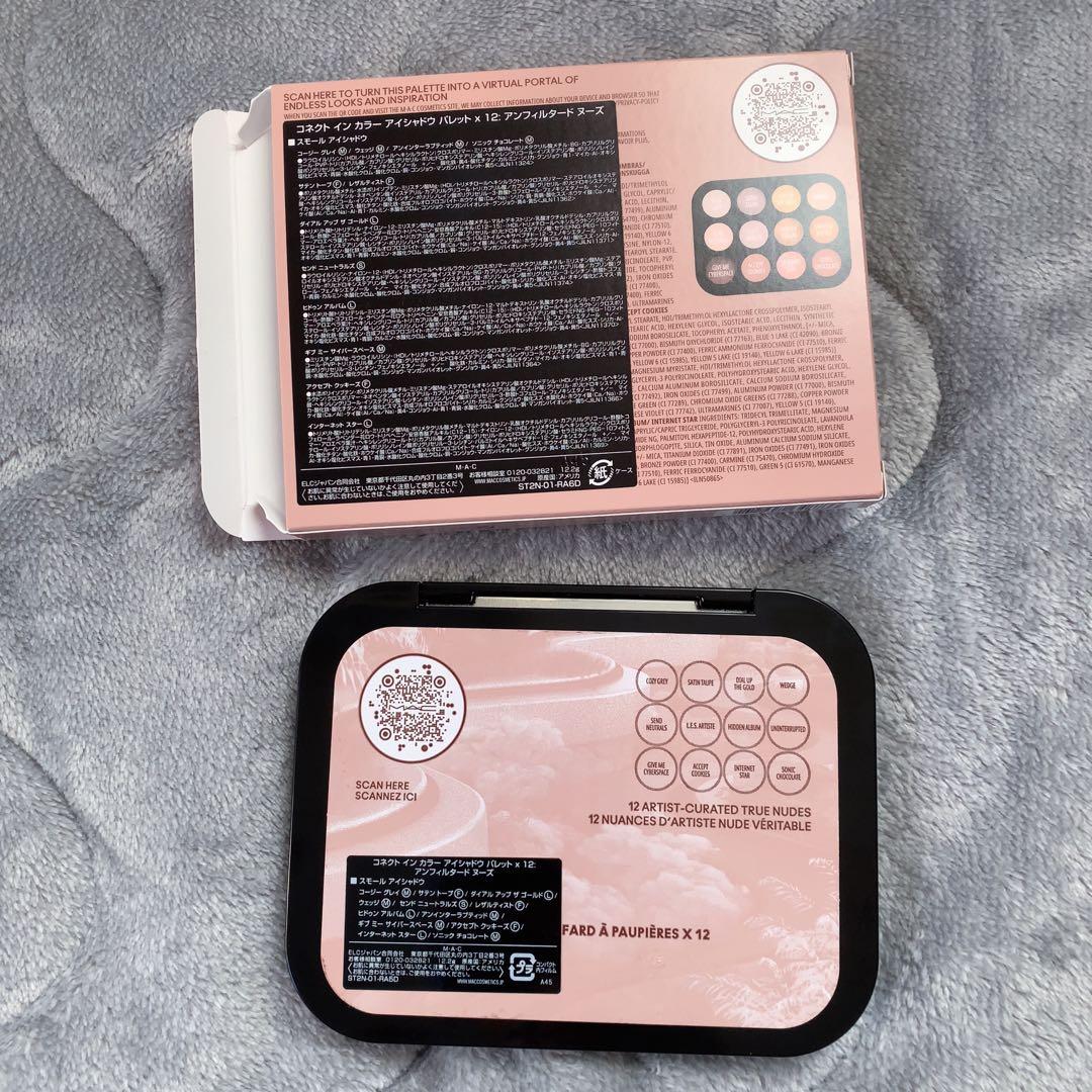 マック　12色　アイシャドウパレット
