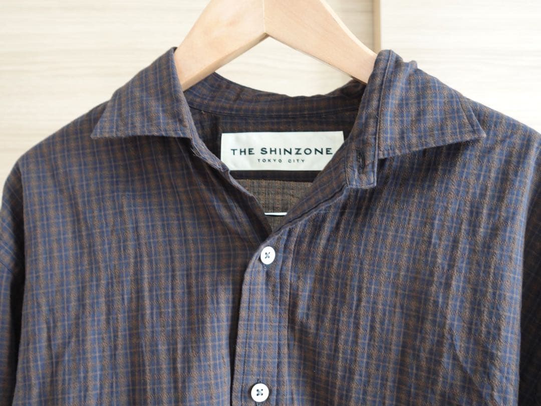 THE SHINZONE/チェックペックシャツ