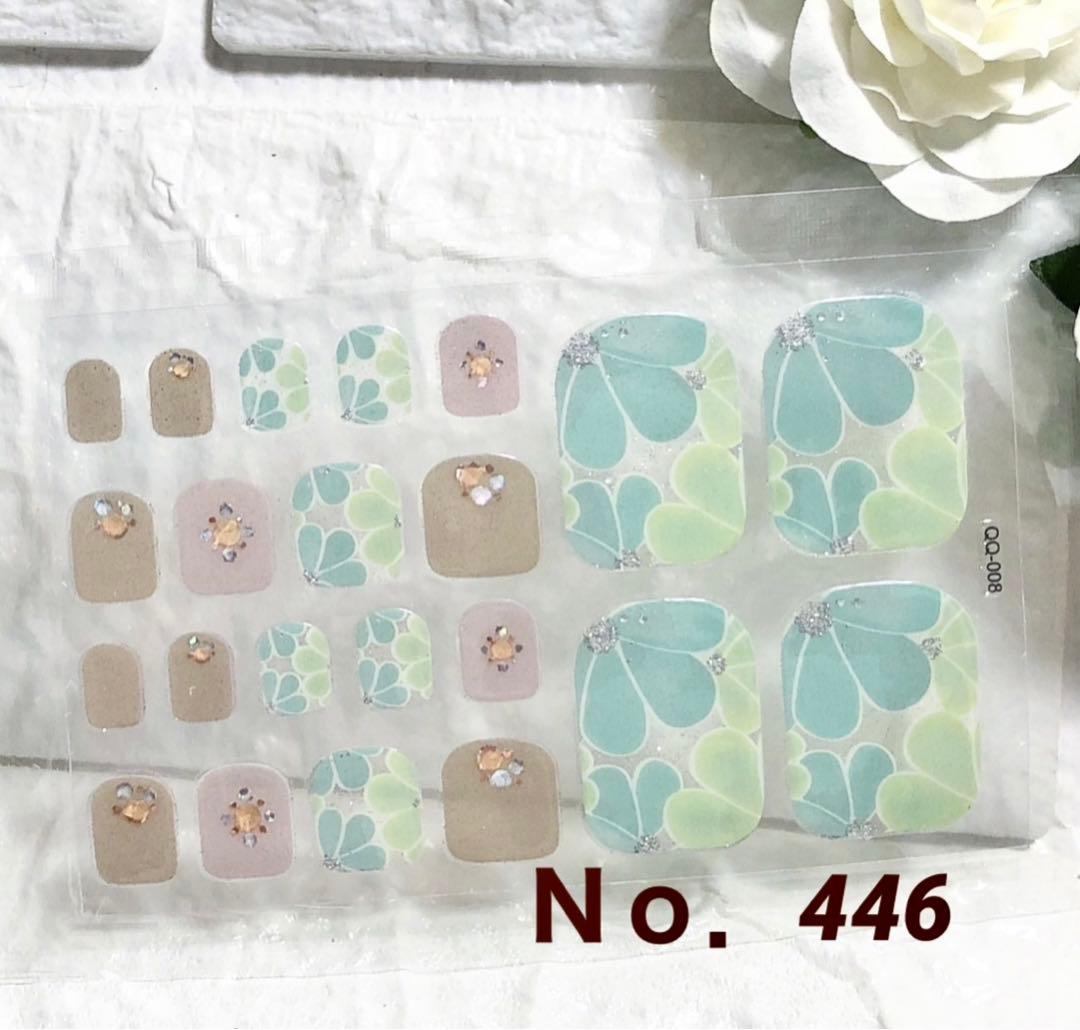 【高品質】4枚購入で1枚プレゼント簡単貼るだけジェルネイルシール☆。.:＊・